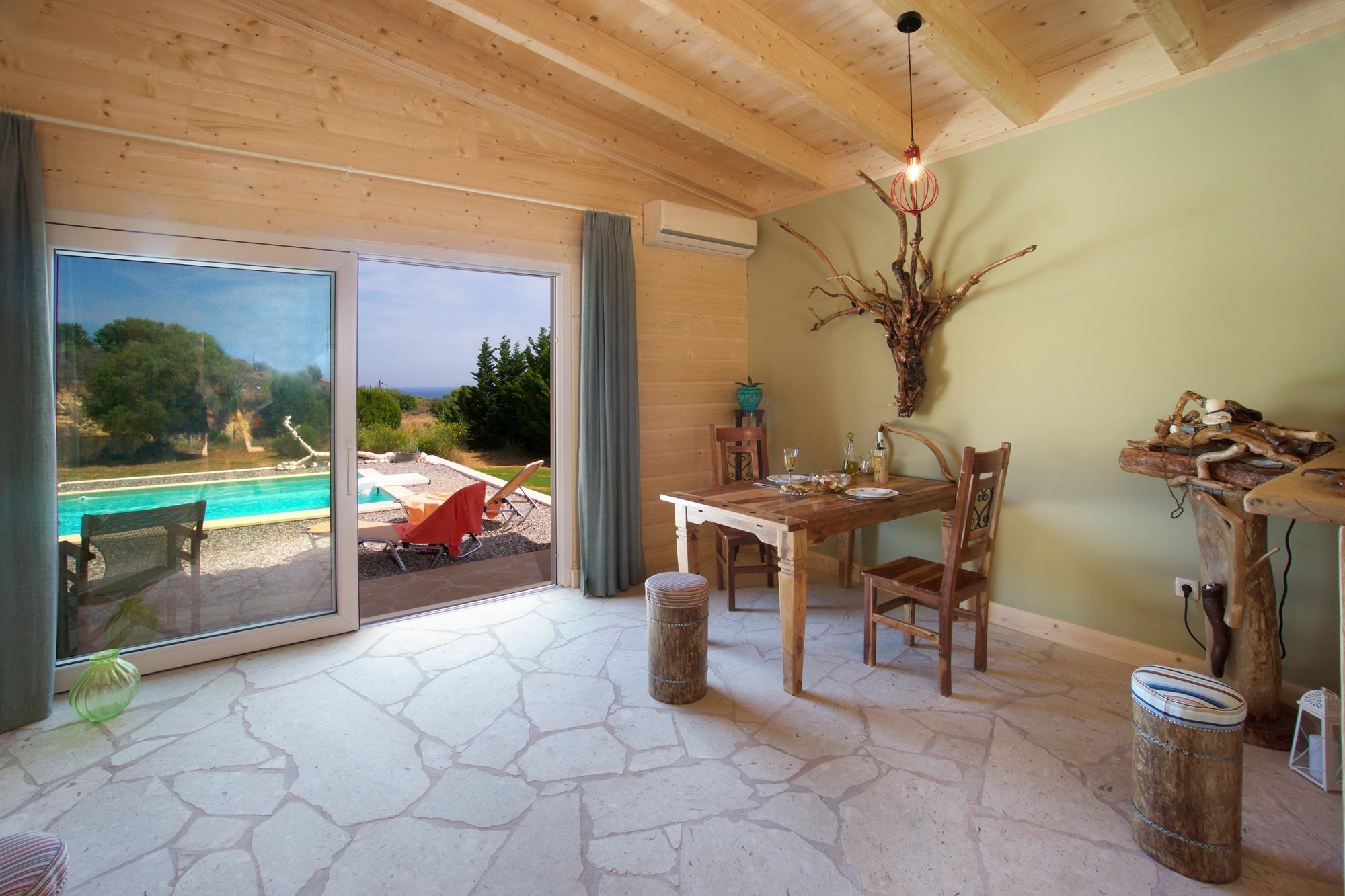 Driftwood Villa Καραβάδος Εξωτερικό φωτογραφία